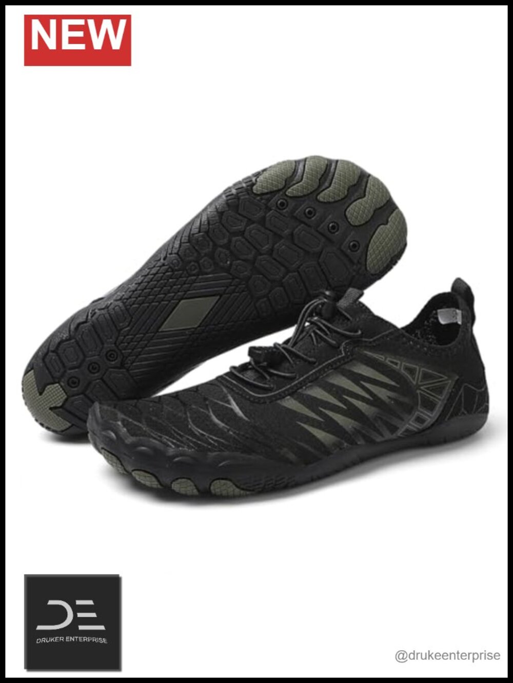 Barefoot Trail Running Shoes Wide Toe Box Zero Drop Lightweight Quick Dry Water